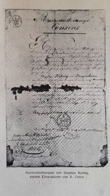 Auswanderungskonsenz Stefan Kehrig